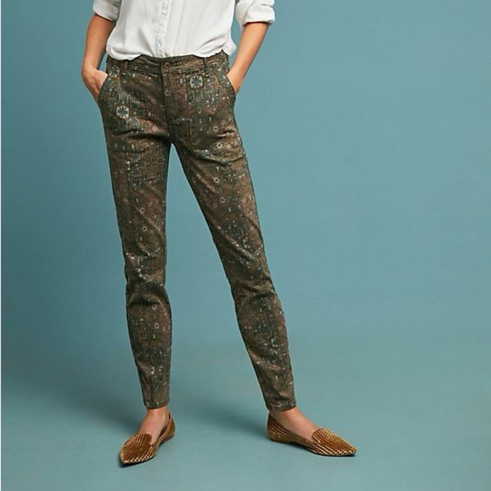 Anthropologie Cadet Slim Utility Pants Size 26